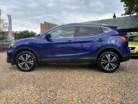 Used Nissan Qashqai N-Connecta 110 HP (80 kW) 2017 Blue SUV