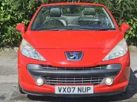 Used Peugeot 207 CC GTi 2007 Red Cabriolet