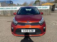 Used Kia Picanto 66 HP (48 kW) 2019 Orange Hatchback