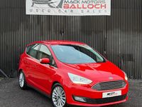 Gebraucht Ford C-MAX Titanium 120 PS (88 kW) 2018 Rot Van / Kleinbus