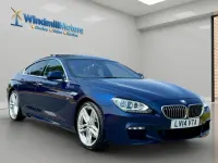 Used BMW 640 M Sport 313 HP (230 kW) 2014 Blue Coupe