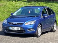 Używany Ford Focus Zetec 2010 Niebieski Hatchback