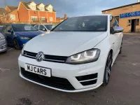 Used VW Golf VII R 2014 White Hatchback
