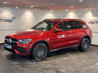 Used Mercedes GLC220 AMG line 2020 Red Estate
