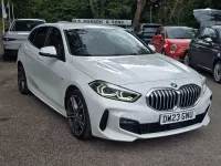 Used BMW 118 M Sport 2023 White Hatchback