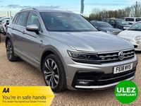 Used VW Tiguan R-line 190 HP (139 kW) 2018 Silver SUV