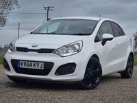 Used Kia Rio 2014 White Hatchback