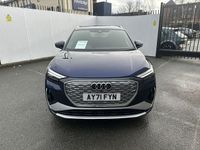 Used Audi Q4 e-tron S-Line 150 kW (204 HP) 2021 Blue SUV