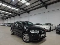Used Audi Q3 S-Line 180 HP (132 kW) 2017 Black SUV