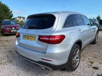 Used Mercedes GLC220 AMG line 170 HP (125 kW) 2016 Silver SUV