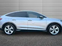 Used Audi Q4 Sportback e-tron S-Line 123 kW (168 HP) 2023 Floret silver SUV