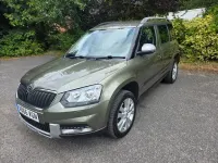 Used Skoda Yeti SE L 150 HP (110 kW) 2016 Green SUV