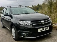 Used Dacia Logan MCV Lauréate 75 HP (55 kW) 2014 Black Estate