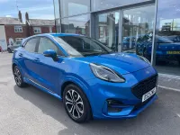 Used Ford Puma ST-Line 125 HP (91 kW) 2021 Blue SUV