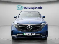 Used Mercedes EQC400 AMG line 300 kW (408 HP) 2023 Blue SUV