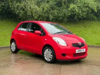Used Toyota Yaris 2008 Red Hatchback