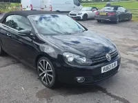 Used VW Golf Cabriolet GT 140 HP (102 kW) 2013 Black Cabriolet