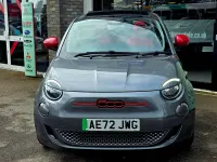 Used Fiat 500e Red 86 kW (118 HP) 2022 Grey Cabriolet