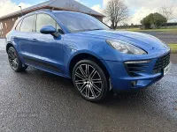 Used Porsche Macan S 2015 Blue SUV