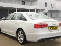 Used Audi A6 S-Line 2013 White Sedan