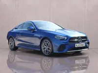 Used Mercedes E300 AMG Line Premium 258 HP (189 kW) 2023 Blue Coupe