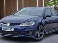 Used VW Golf VII GTD 184 HP (135 kW) 2018 Blue Hatchback
