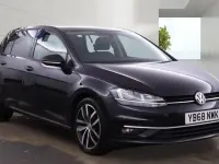Used VW Golf VII GT 115 HP (84 kW) 2018 Black Hatchback
