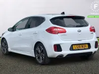 Used Kia Ceed GT-Line S 136 HP (100 kW) 2018 White Hatchback