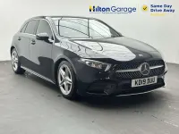 Used Mercedes A200 AMG line 163 HP (119 kW) 2019 Black Hatchback