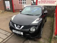 Used Nissan Juke Acenta 110 HP (80 kW) 2017 Black SUV
