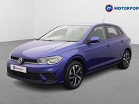 Used VW Polo Match 95 HP (69 kW) 2024 Blue Hatchback