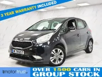Used Kia Venga 123 HP (90 kW) 2017 Black Hatchback