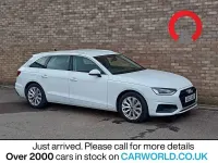Begagnad Audi A4 Comfort 150 HK (110 kW) 2023 Vit Kombi