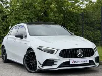 Used Mercedes A35 AMG Premium Plus 2019 White Hatchback