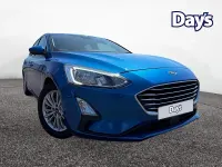 Used Ford Focus Titanium 125 HP (91 kW) 2019 Blue Hatchback