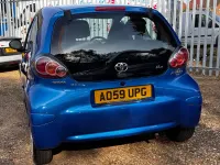 Usado Toyota Aygo 2009 Azul Citadino