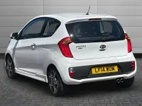 Used Kia Picanto 84 HP (61 kW) 2014 White Hatchback