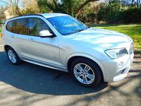 Used BMW X3 M Sport 256 HP (188 kW) 2012 Silver SUV