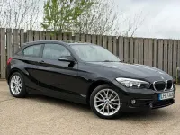 Used BMW 118 Sport Line 136 HP (100 kW) 2017 Black Hatchback