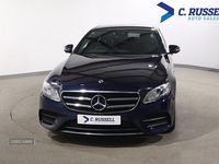 Used Mercedes E200 AMG line 184 HP (135 kW) 2020 Blue Sedan