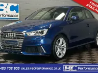 Used Audi S1 230 HP (169 kW) 2015 Blue Hatchback