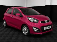 Used Kia Picanto 84 HP (61 kW) 2015 Pink Hatchback
