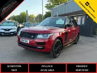 Begagnad Land Rover Range Rover Vogue 306 HK (225 kW) 2014 Röd SUV