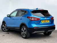 Used Nissan Qashqai N-Connecta 140 HP (102 kW) 2020 Blue SUV