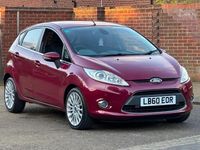 Usado Ford Fiesta Titanium 96 HP (70 kW) 2010 Vermelho Citadino