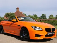 Used BMW M6 Cabriolet Comfort Edition 560 HP (411 kW) 2015 Orange Cabriolet