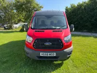 Used Ford Transit 130 HP (95 kW) 2019 Blue Van