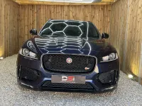 Used Jaguar F-Pace S 300 HP (220 kW) 2017 Blue SUV