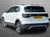 Used VW T-Cross Black Edition 110 HP (80 kW) 2022 White SUV