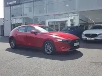 Used Mazda 3 122 HP (89 kW) 2019 Red Hatchback
